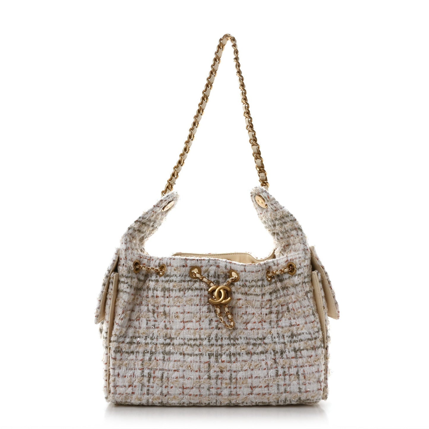 Chanel Tweed Quilted Small Chanel 25 Handbag - Rovelle Bags