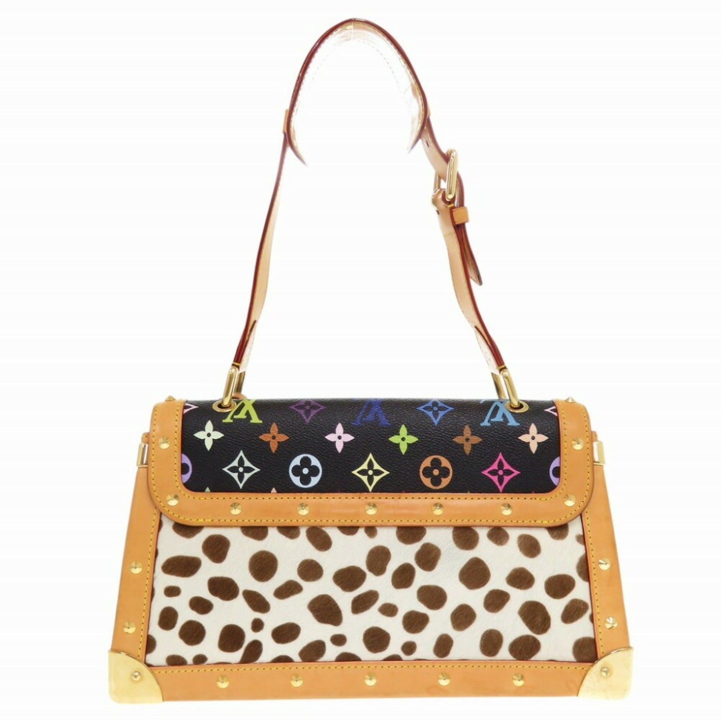 Louis Vuitton Noir Monogram colore Leather Shoulder Bag