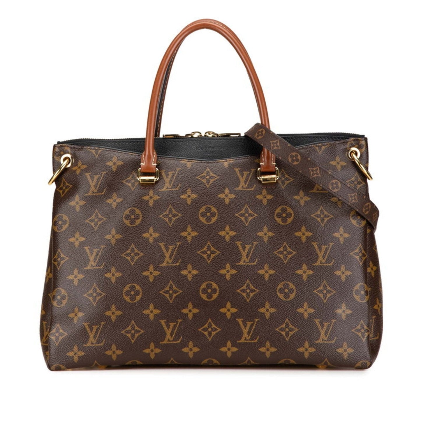 Louis Vuitton Pvc Leather Handbag Shoulder Bag