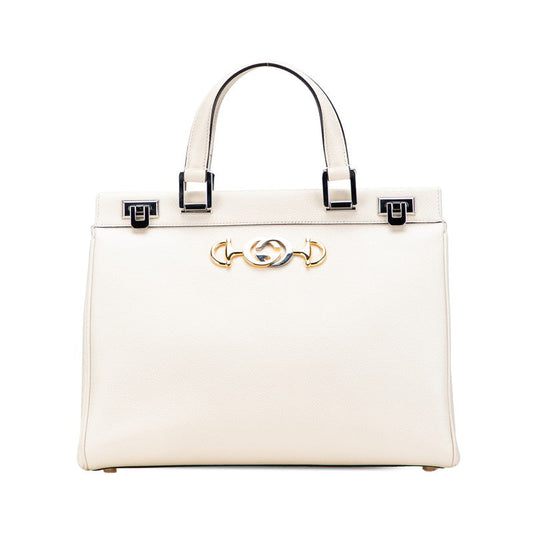 Gucci Zumi Horsebit Leather Handbag