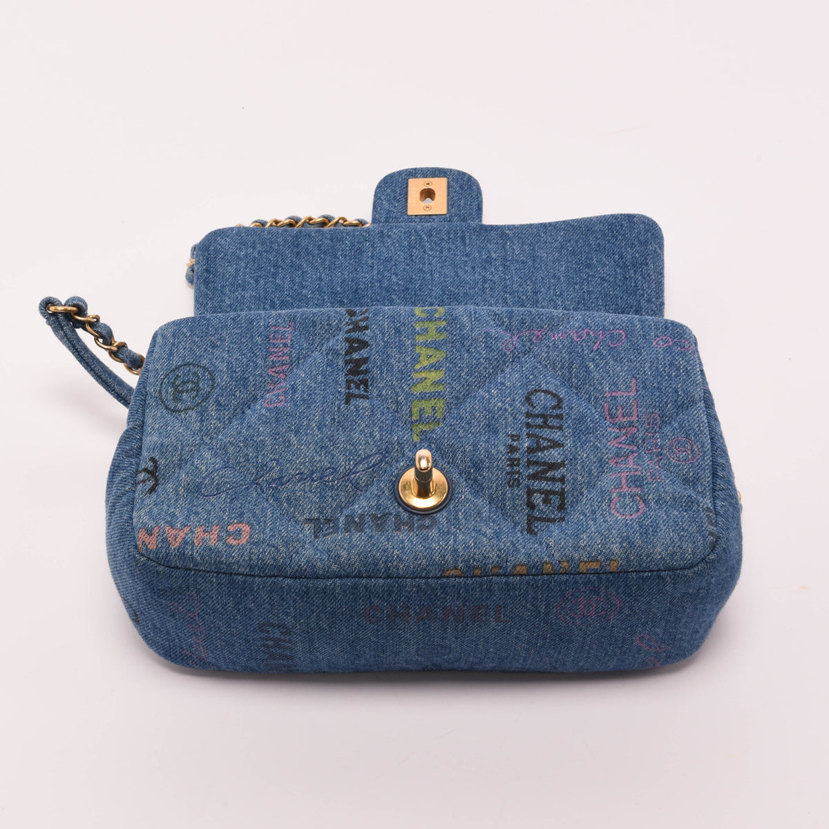 Chanel Blue Mood Mini Flap Flap Bag - Rovelle Bags