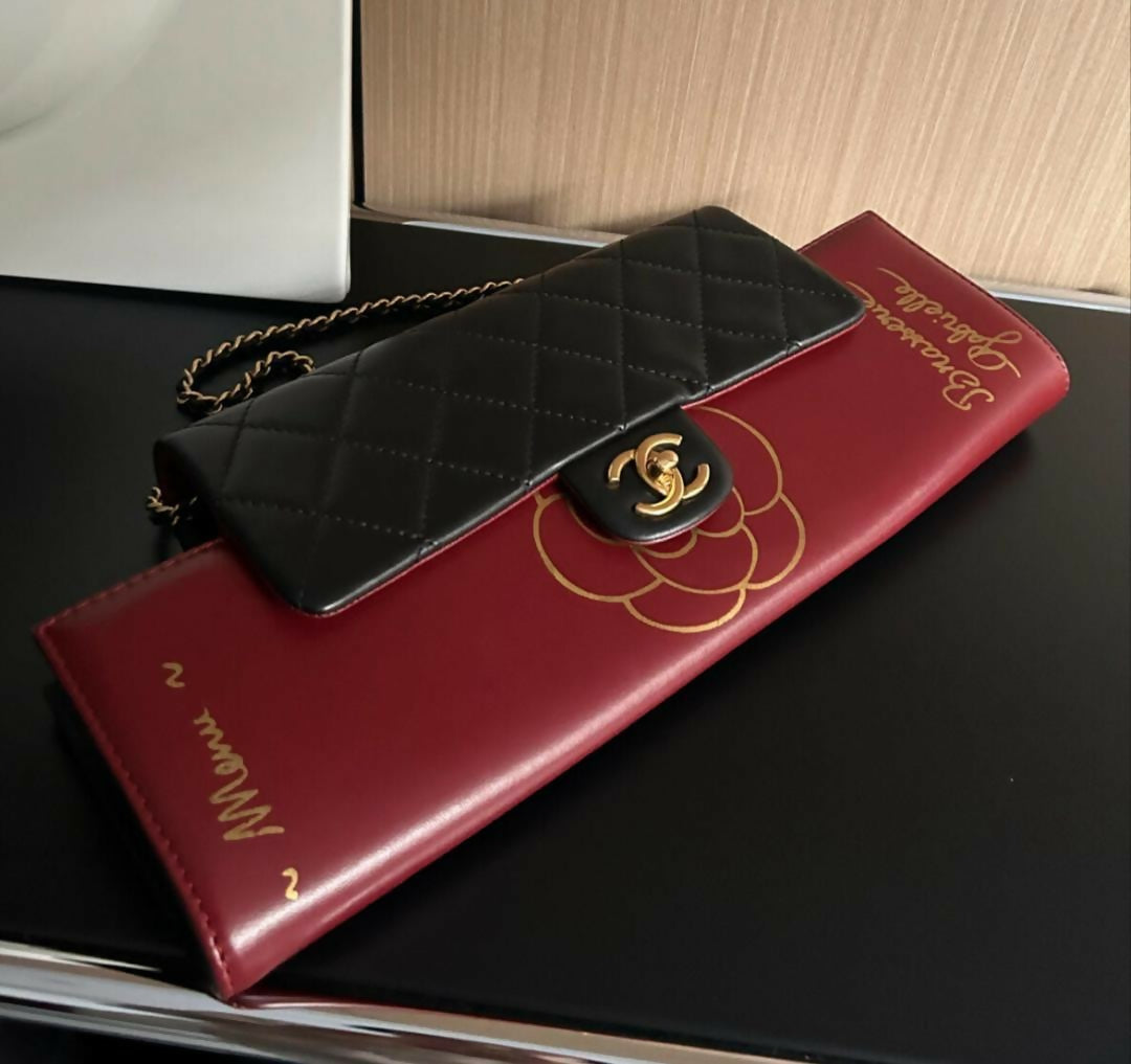 Chanel 2014 Brasserie Gabrielle Menu Clutch