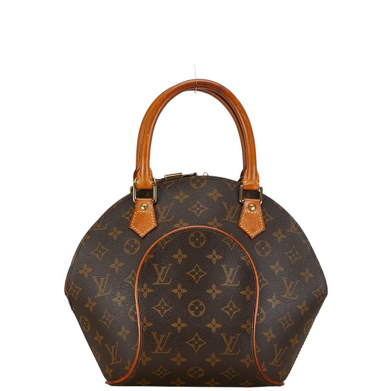 Louis Vuitton Monogram Ellipse PM Handbag 2WAY M51127 Brown PVC Leather Louis Vuitton