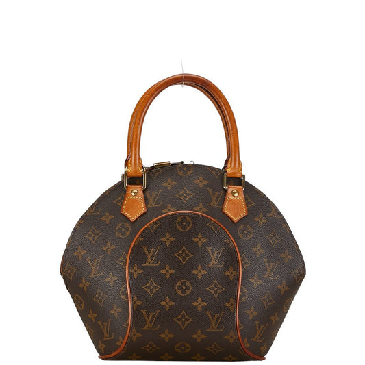 Louis Vuitton Monogram Ellipse PM Handbag 2WAY M51127 Brown PVC Leather Louis Vuitton