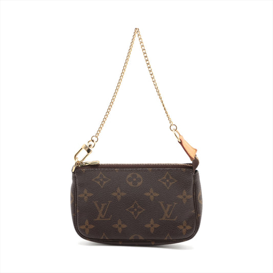LOUIS VUITTON Mini Pochette in Monogram M58009