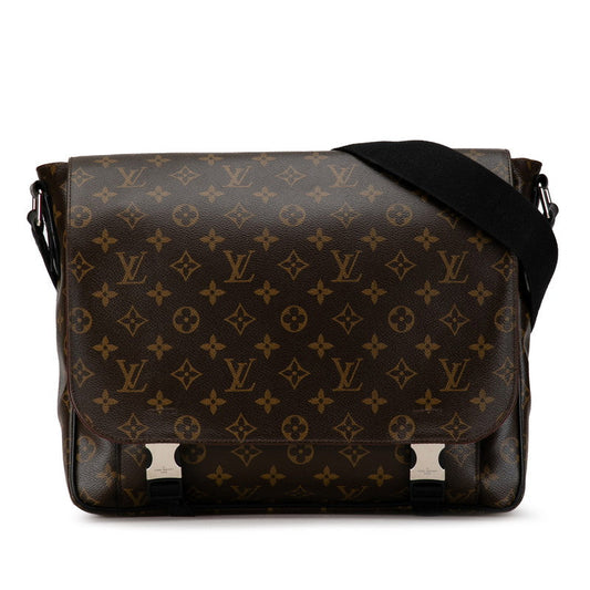 Louis Vuitton Monogram Clarence Shoulder Bag M40936 Brown PVC Leather Louis Vuitton