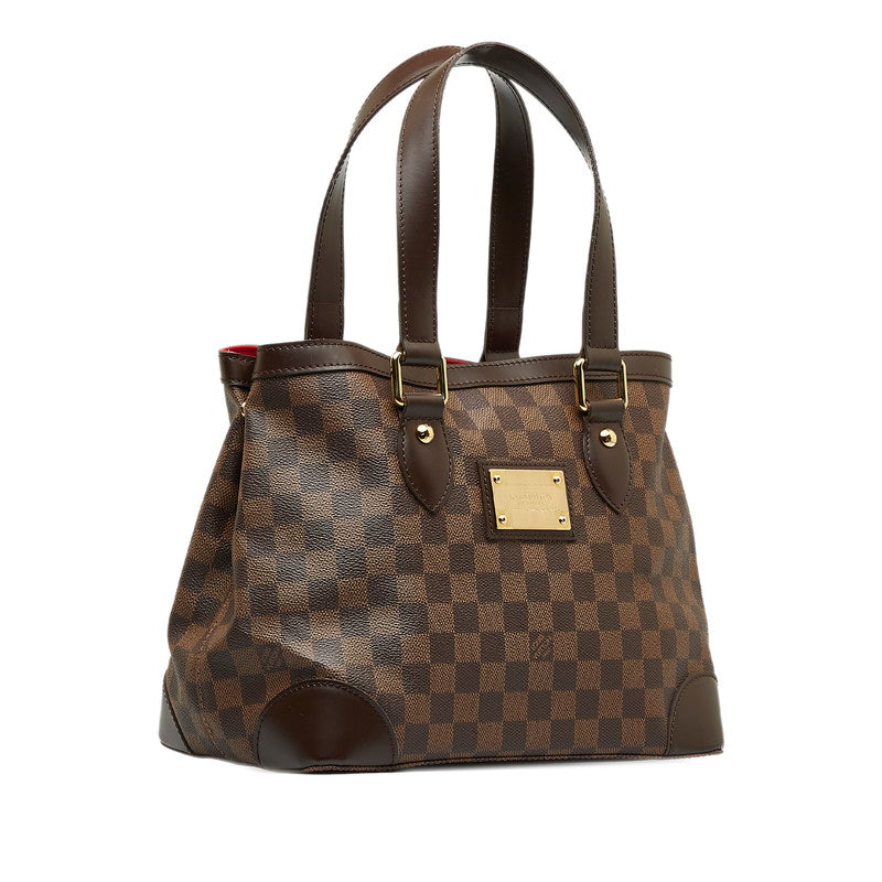 Louis Vuitton Damiere Hamsteed PM Tortoise Bag N51205 Brown PVC Leather Louis Vuitton