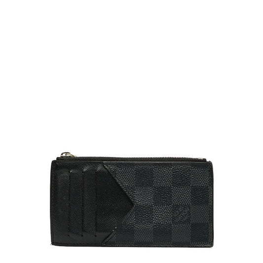Louis Vuitton Cardholder in Damier Graphite Black N64038