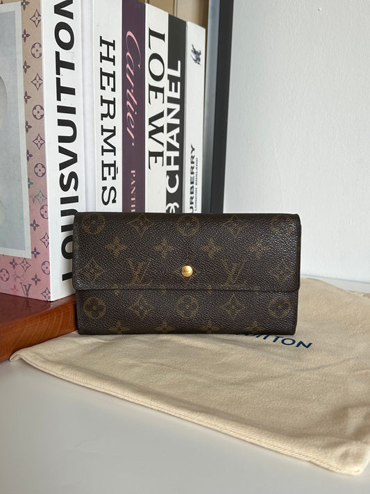 Louis Vuitton Monogram Canvas Continental Flap Wallet Louis Vuitton #4E 51FC896E-1F7E-4490-8D72-50E6AF157361