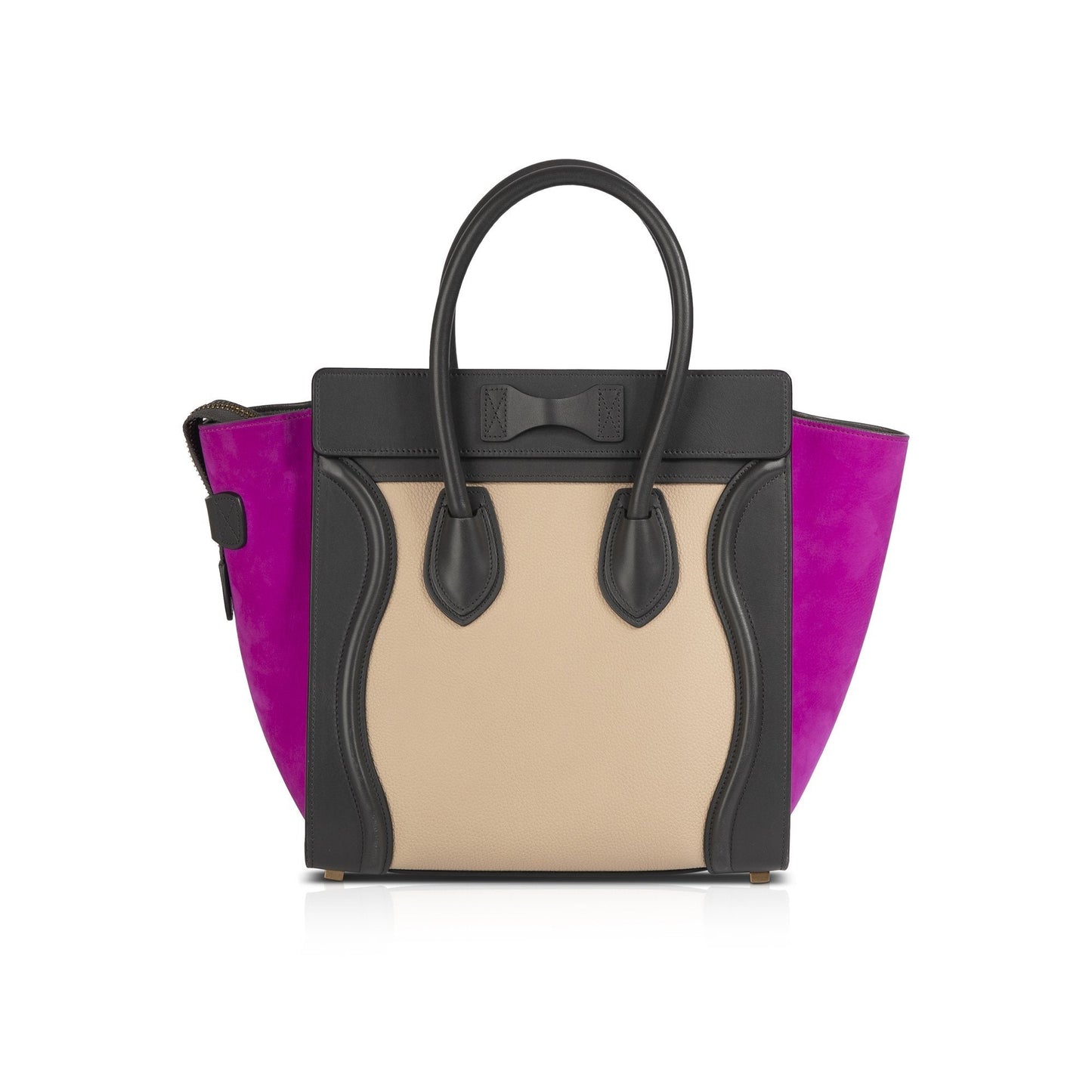Celine Tricolor Micro Luggage Tote