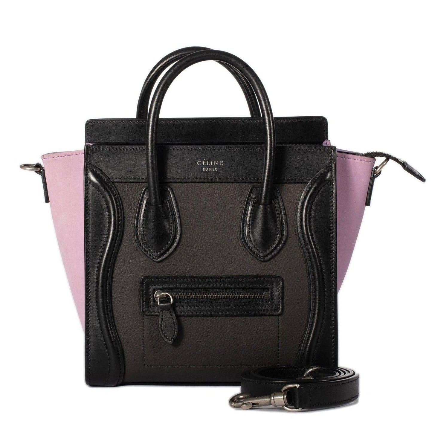 Celine Tricolour Nano Luggage Tote