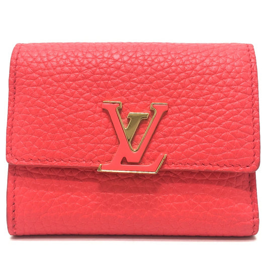 Louis Vuitton Leather Wallet (Tri-Fold)