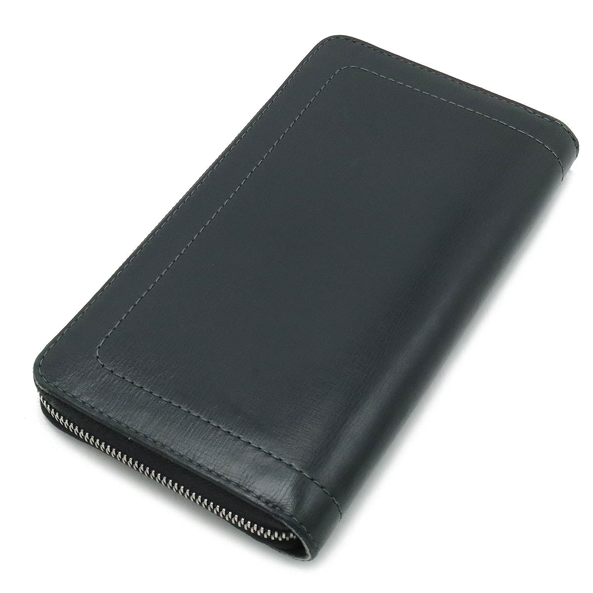 Louis Vuitton Louis Vuitton Utah Jeepy Organizer Round Long Wallet Carf Leather Basalt Initial Inlet M97026