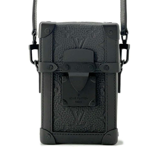 Louis Vuitton Monogram Noir Leather Shoulder Bag
