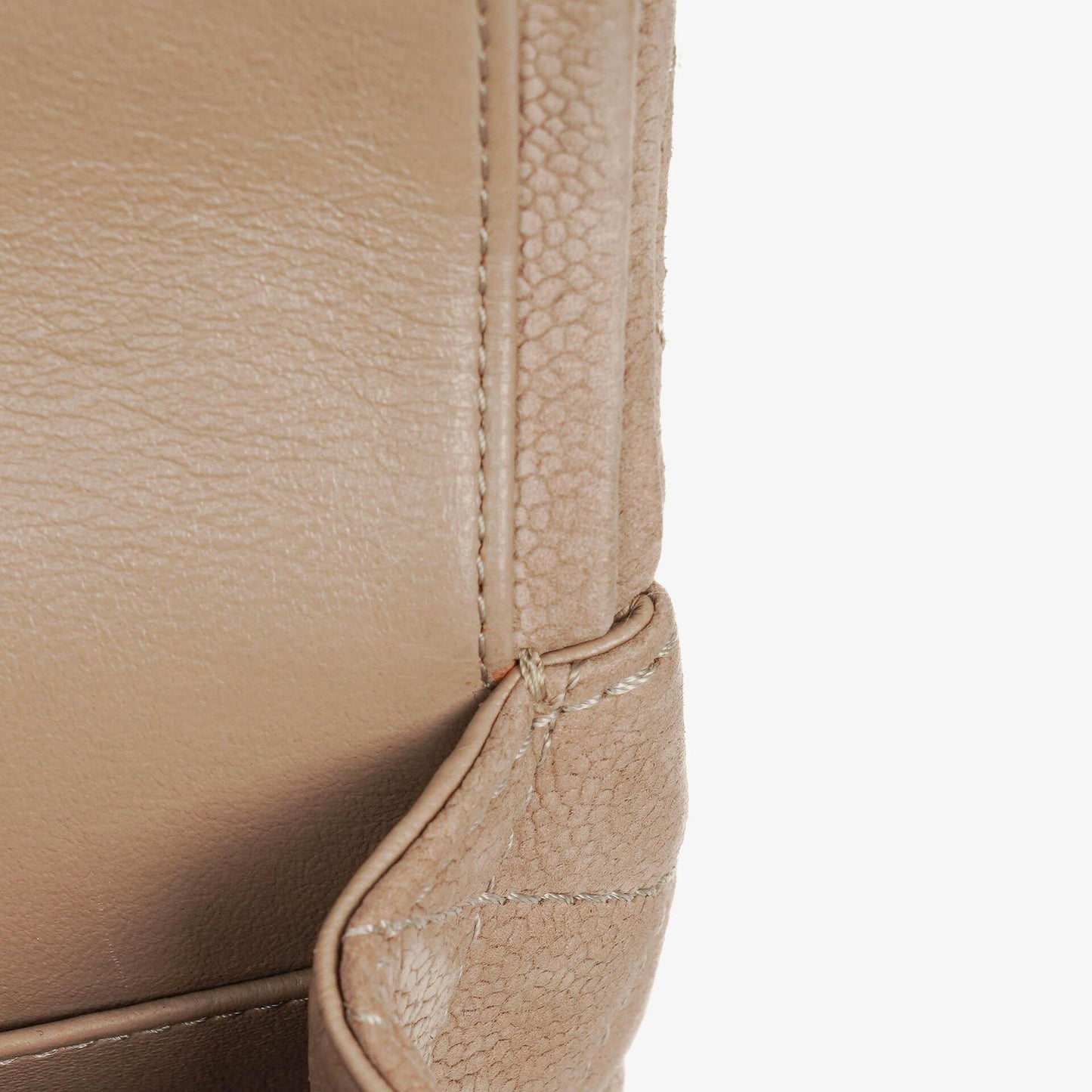 Chanel 2.55 Reissue 227 Flap Bag Beige Quilted Caviar With Gold-Tone Hardware