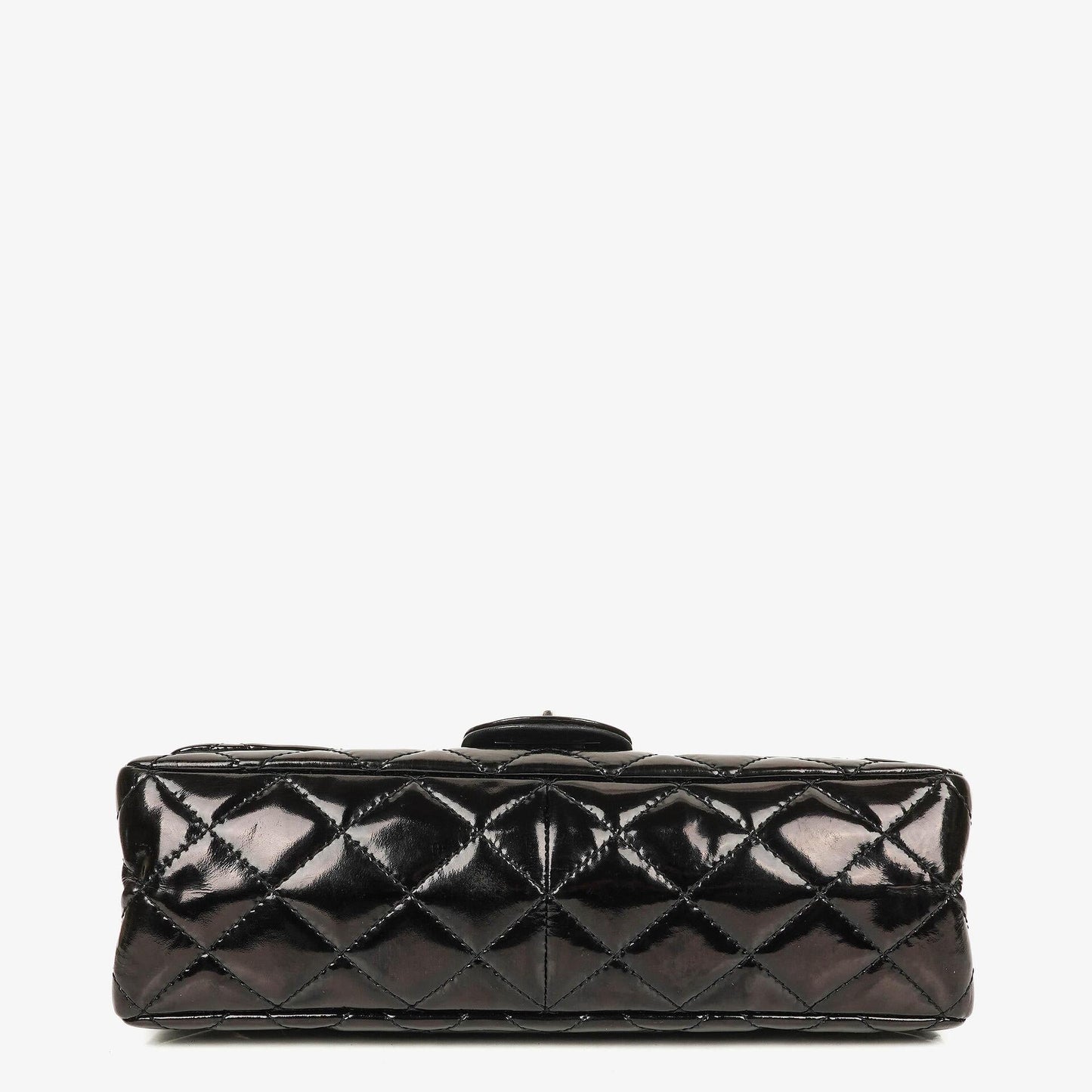 Chanel 2.55 Reissue Double Flap Patent Leather 227 With Ruthenium Hardware