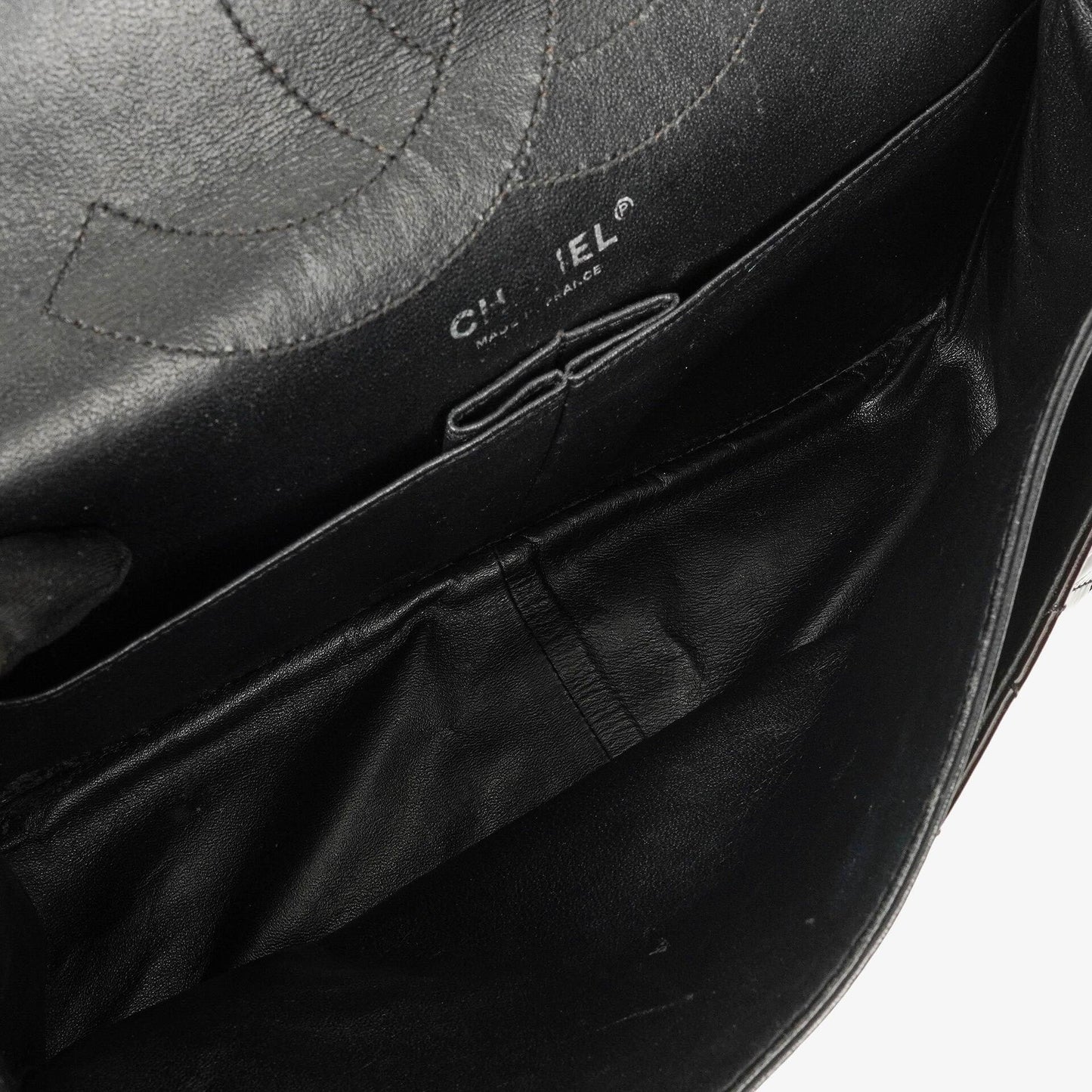 Chanel 2.55 Reissue Double Flap Patent Leather 227 With Ruthenium Hardware
