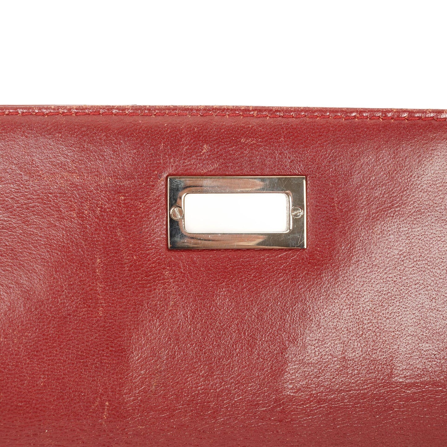 Chanel 2.55 Reissue East West Red Patent Jersey Quilted Flap Bag