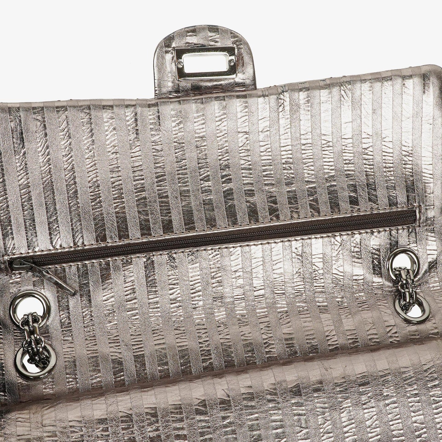 Chanel 2.55 Reissue Metallic Bronze Calfskin Striped 226 Flap Bag