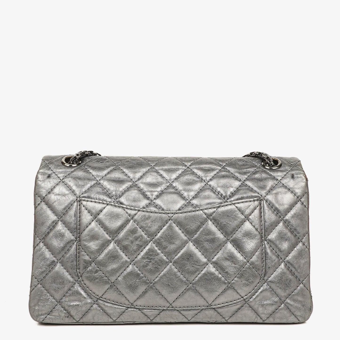 Chanel 2.55 Reissue Metallic Crey Calfskin 226 Flap Bag