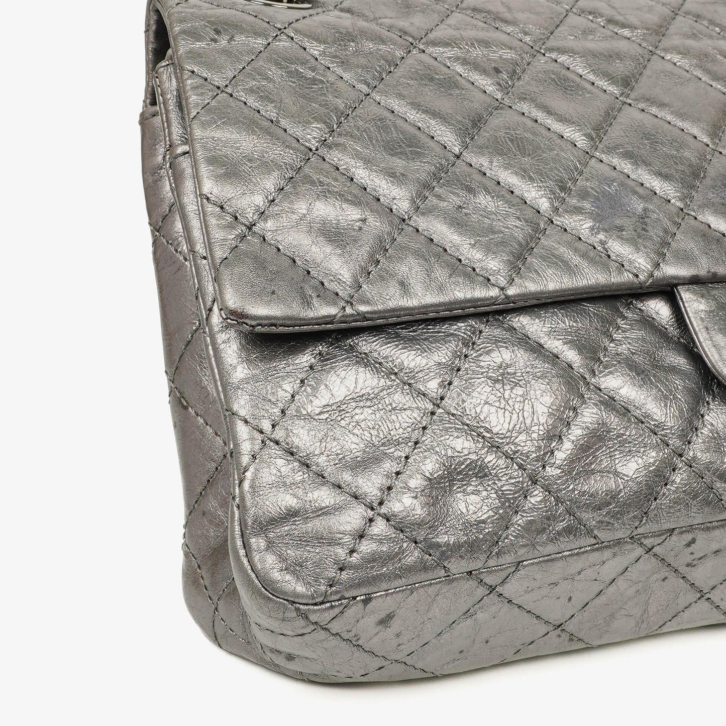 Chanel 2.55 Reissue Metallic Crey Calfskin 226 Flap Bag