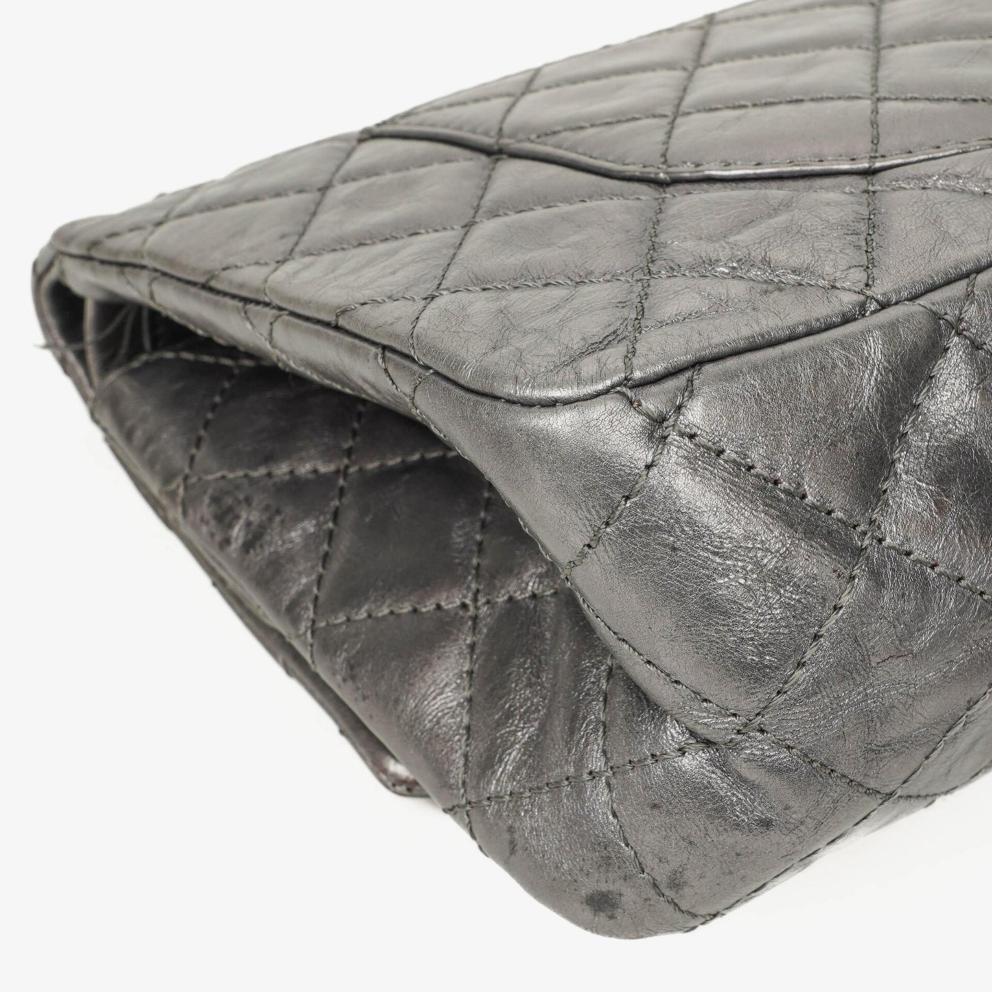 Chanel 2.55 Reissue Metallic Crey Calfskin 226 Flap Bag