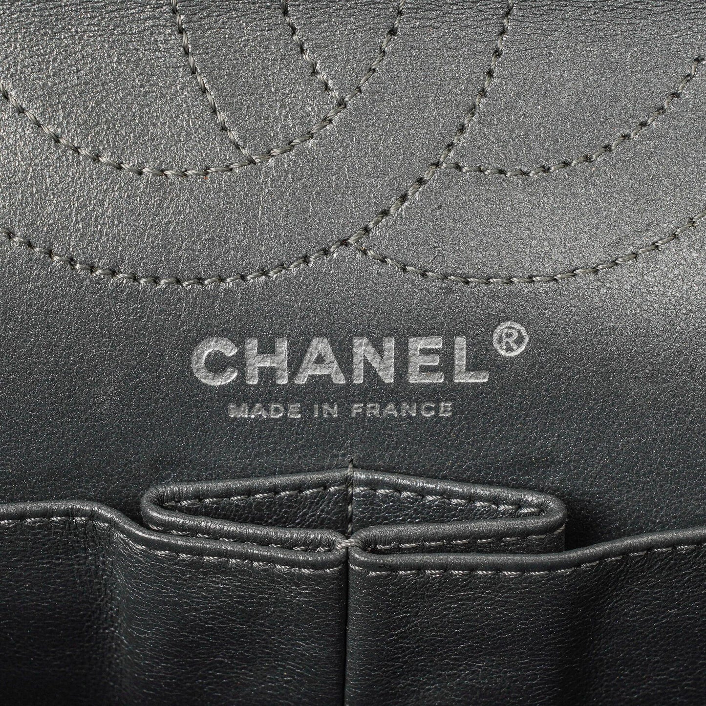 Chanel 2.55 Reissue Metallic Crey Calfskin 226 Flap Bag