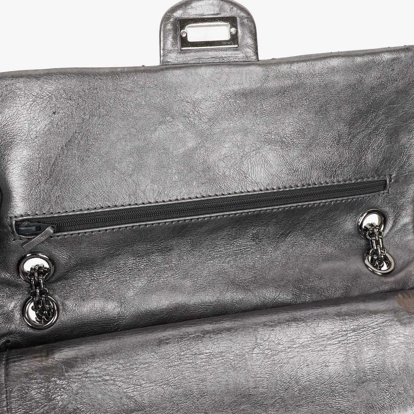 Chanel 2.55 Reissue Metallic Crey Calfskin 226 Flap Bag