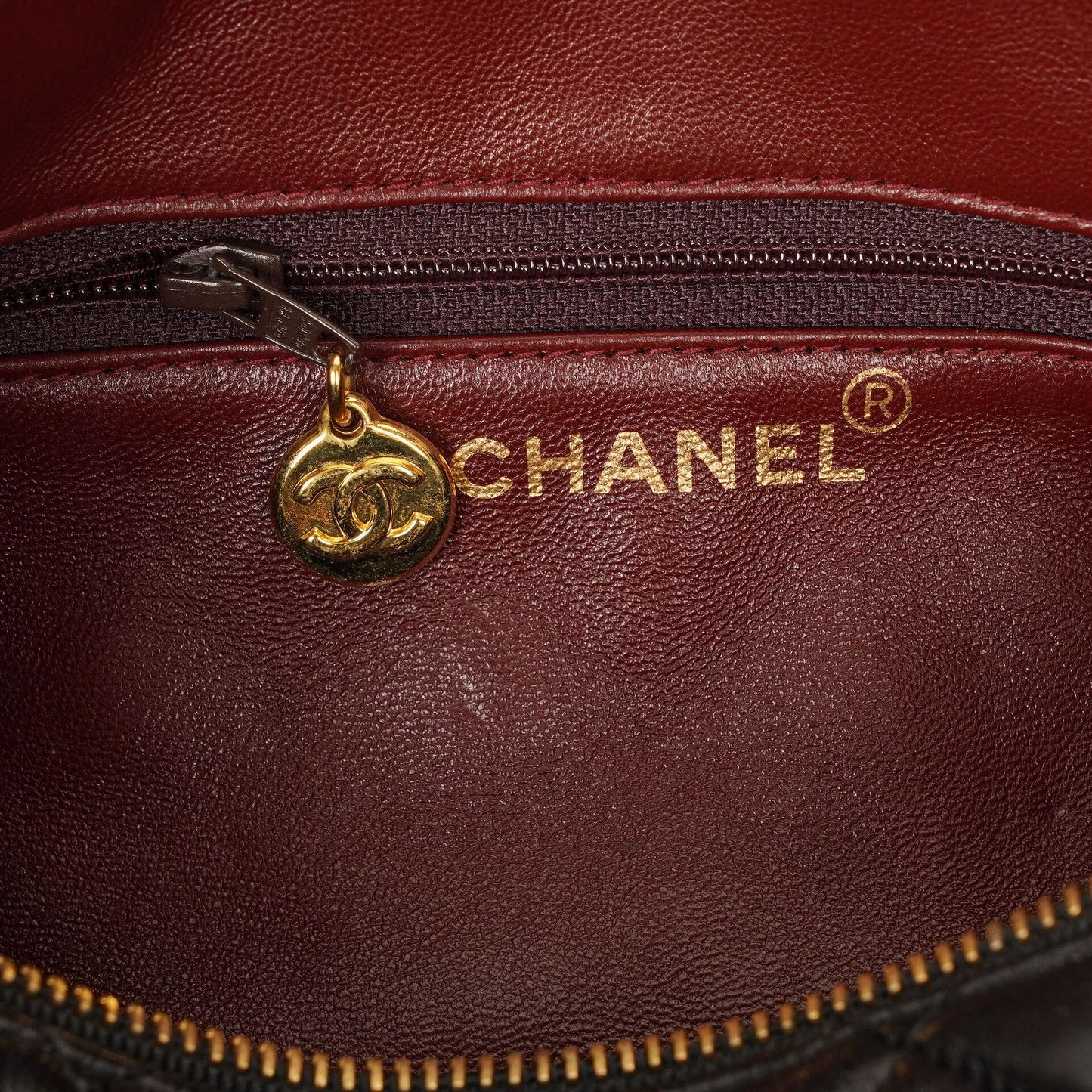 Chanel Barrel Black Quilted Leather Shoulder Bag
