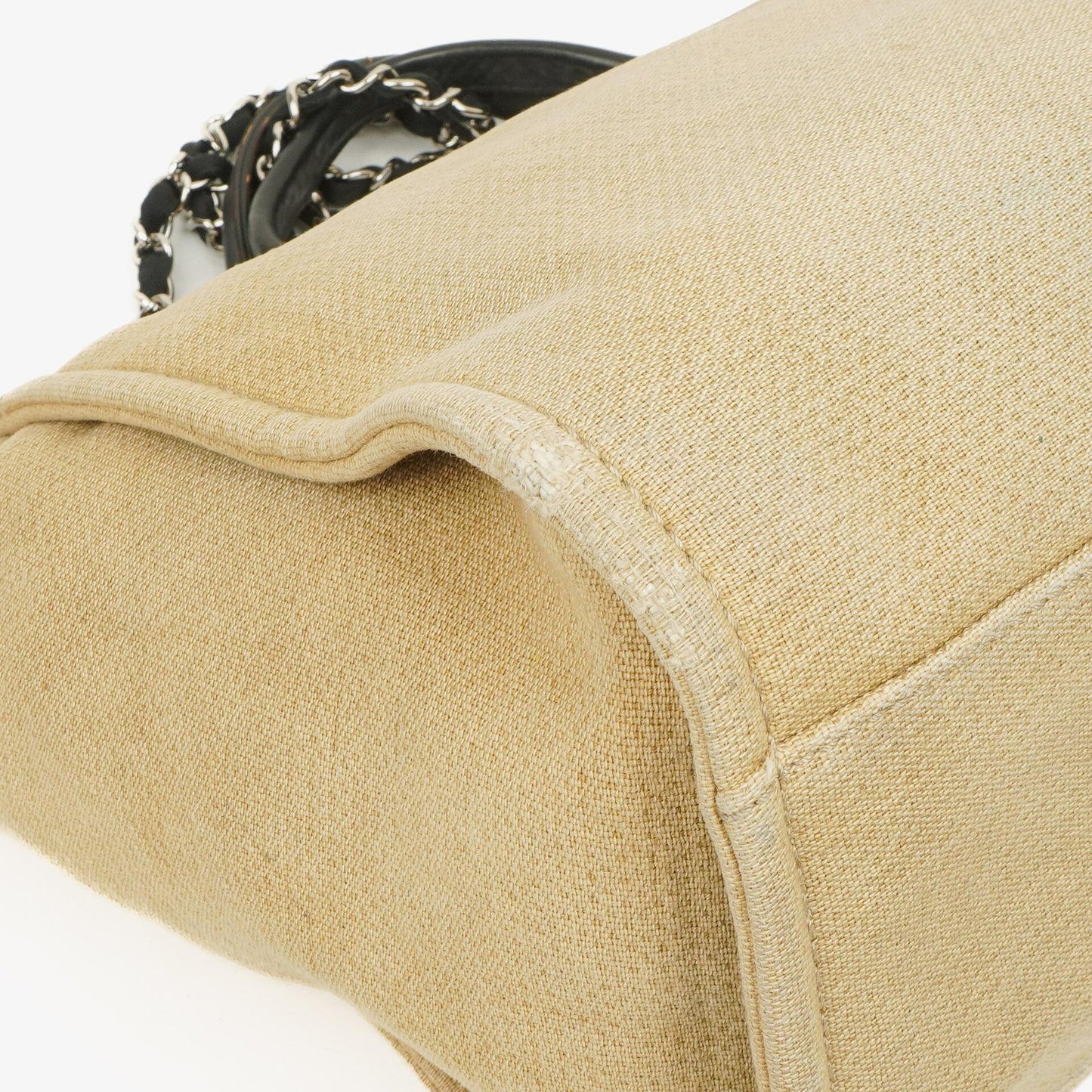 Chanel Beige Deauville Medium Tote Bag