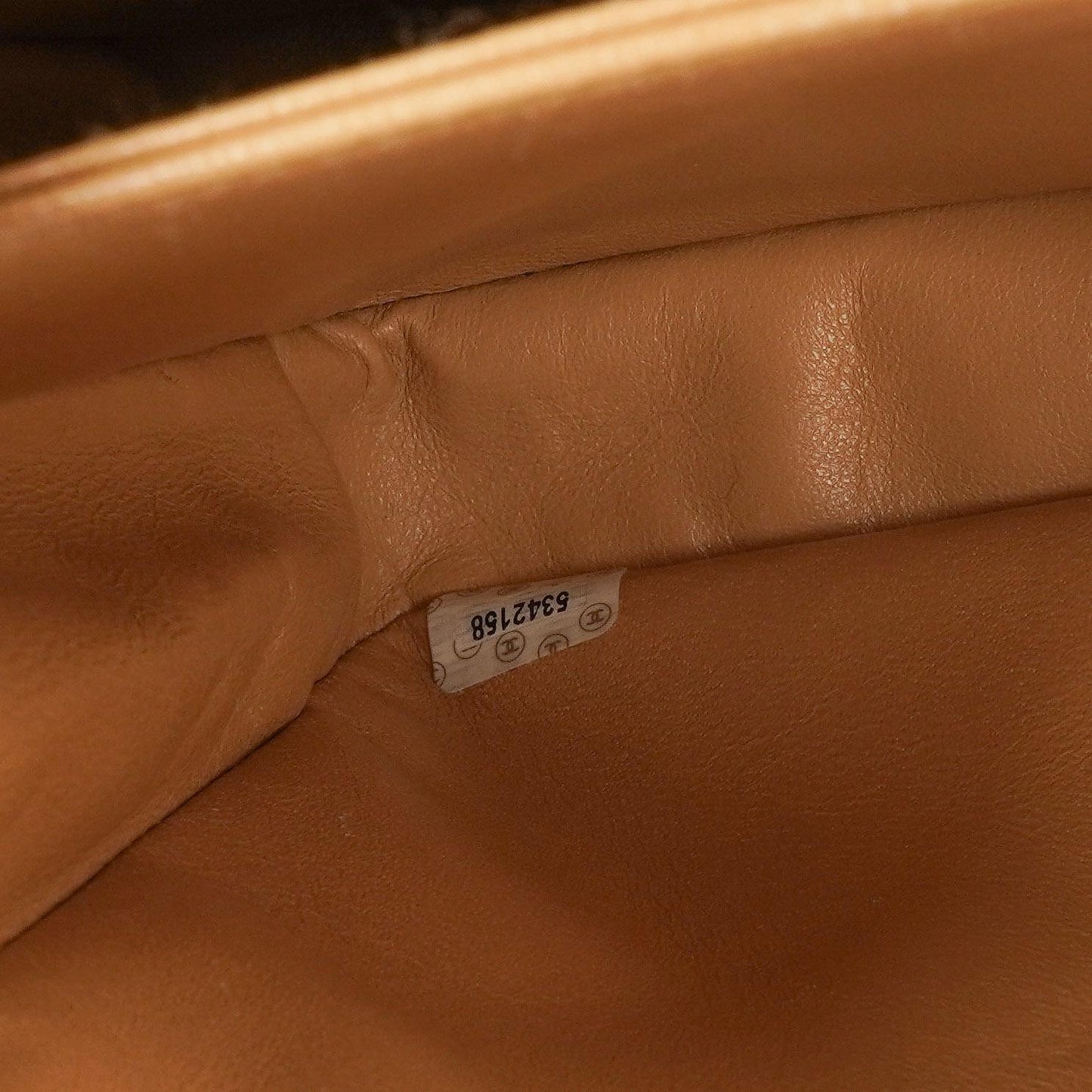 Chanel Beige Quilted Lambskin Diana Shoulder Bag With 24K Gold-Plated Hardware