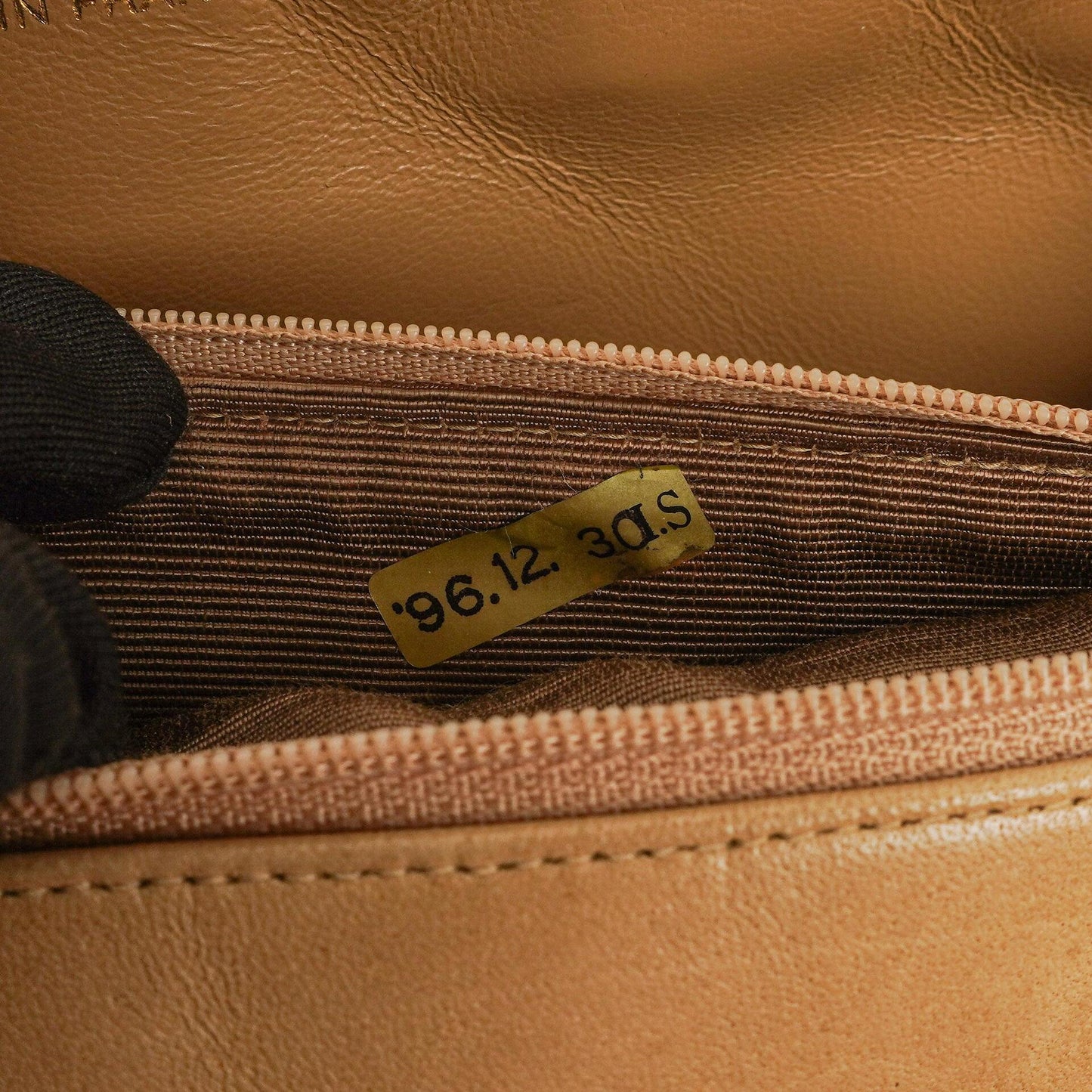 Chanel Beige Quilted Lambskin Small Single Flap Bag With 24K Gold-Plated Hardware