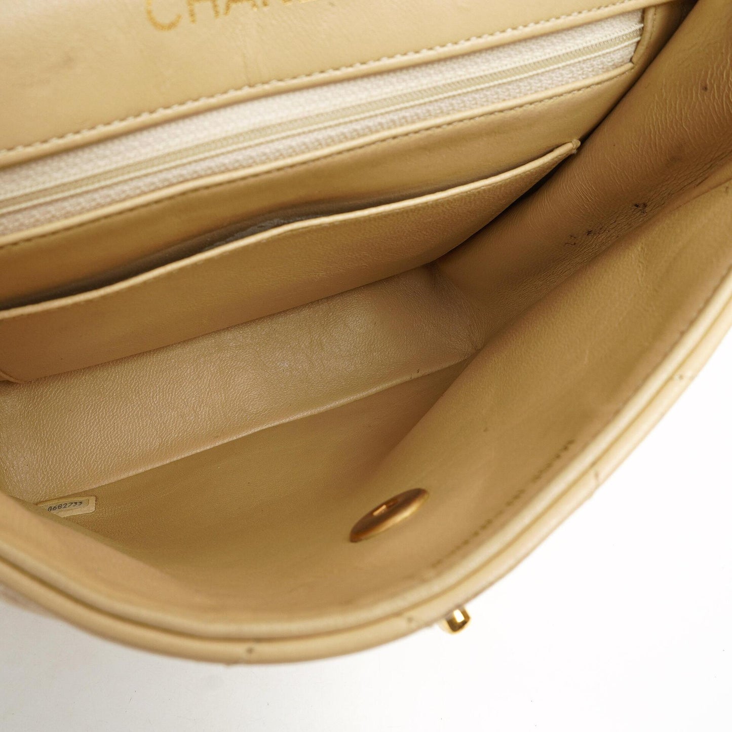 Chanel Bi-Color Quilted Lambskin Envelope Flap Bag With 24K Gold-Plated Hardware