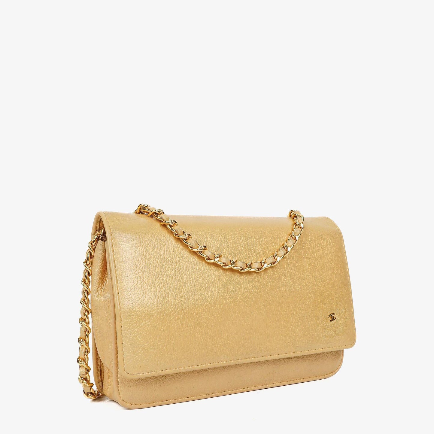 Chanel Bifold Single Flap Wallet On Chain