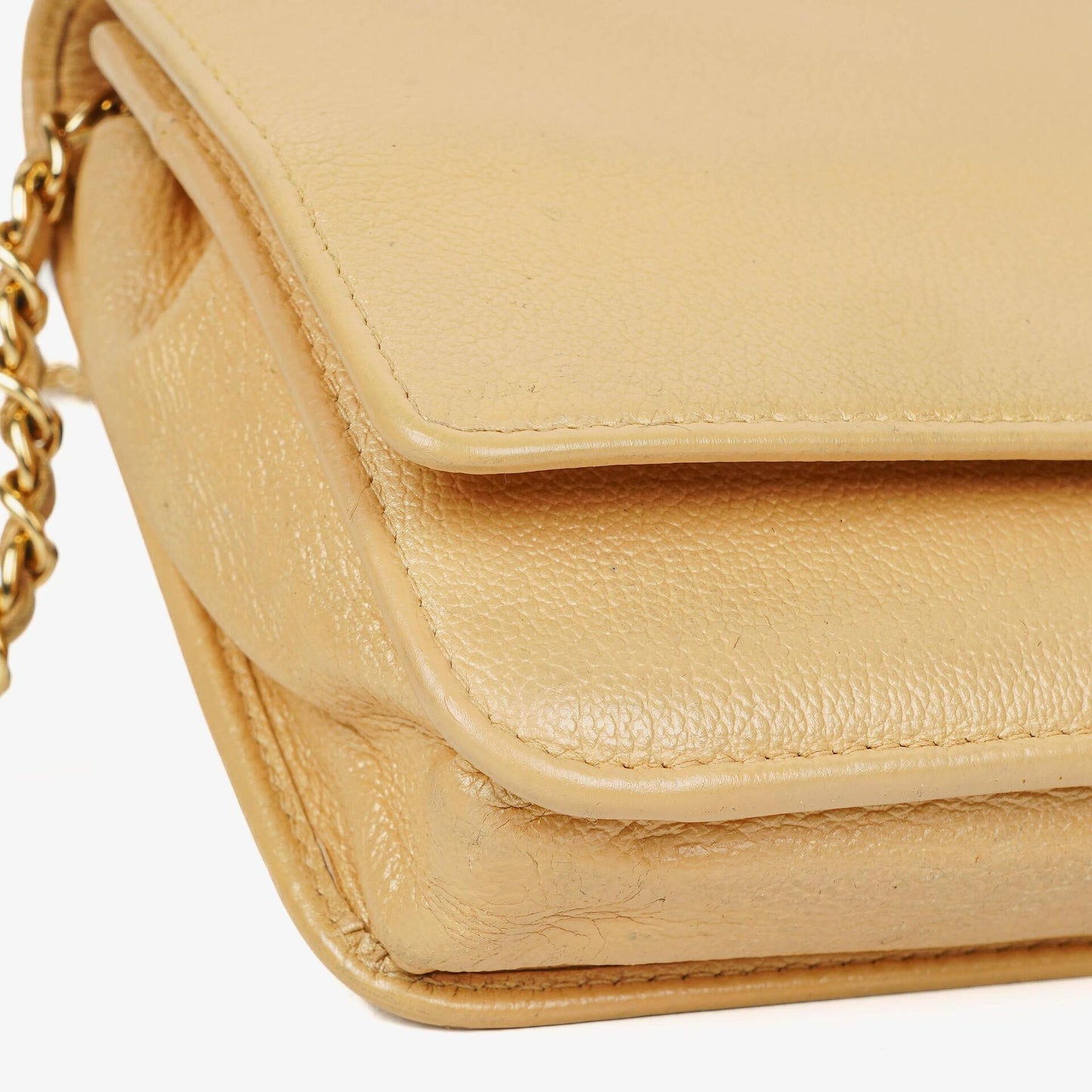 Chanel Bifold Single Flap Wallet On Chain