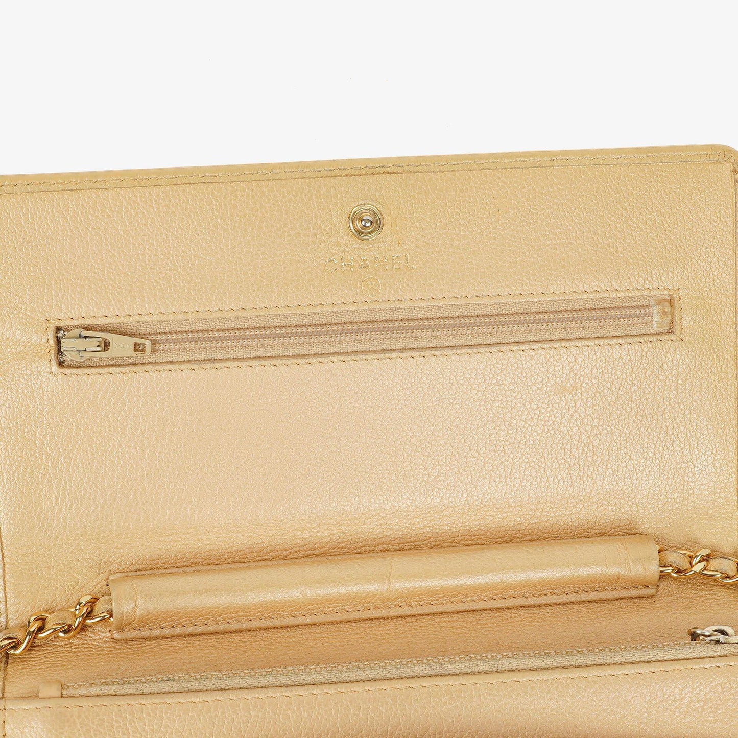 Chanel Bifold Single Flap Wallet On Chain