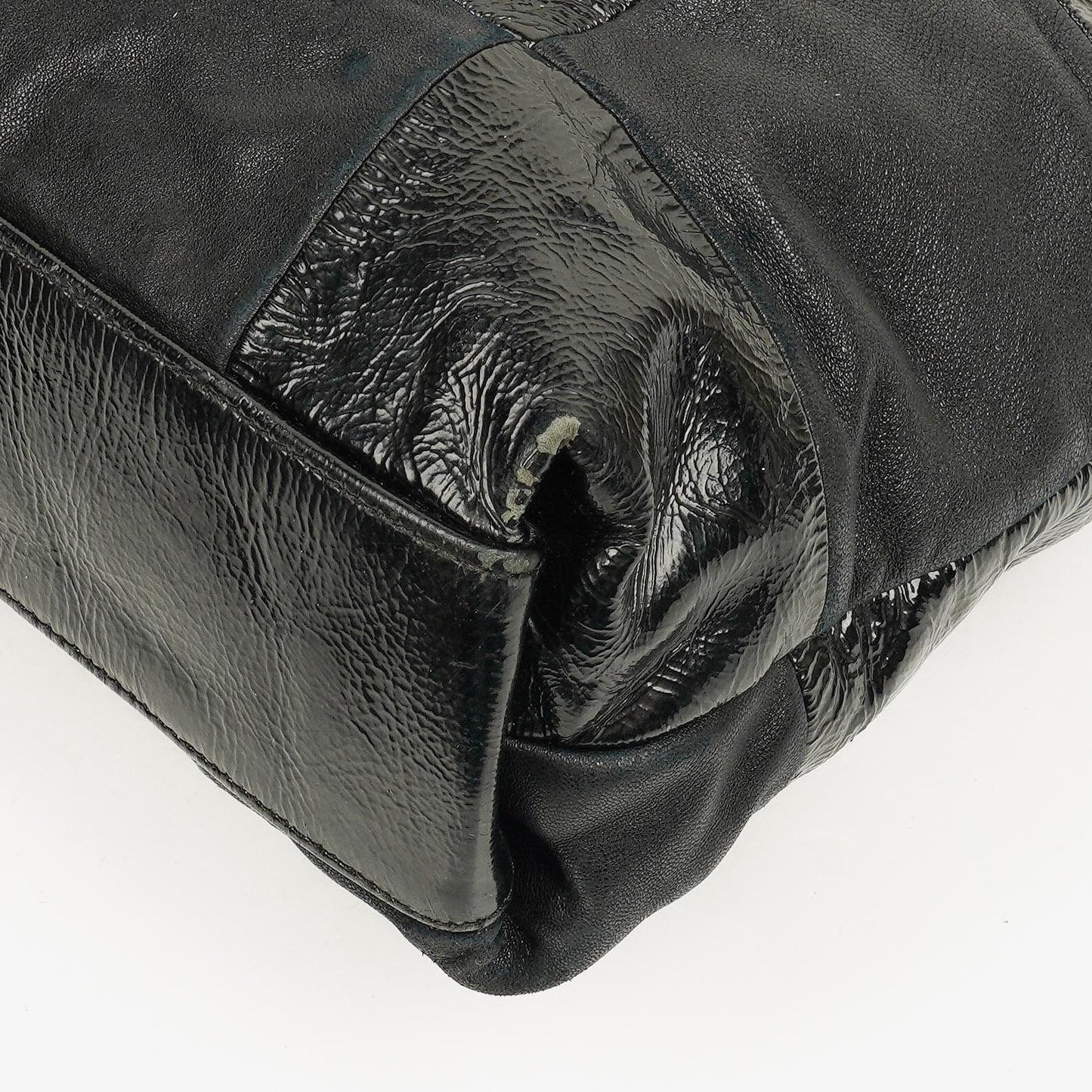 Chanel Black Leather Brooklyn Ligne Patchwork Large Cabas Tote Bag