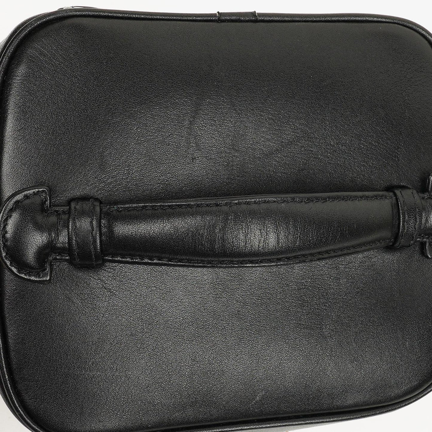 Chanel Black Leather Vanity Case