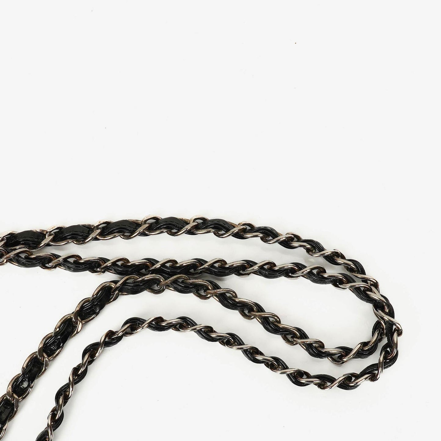 Chanel Black Patent Leather Shoulder Bag