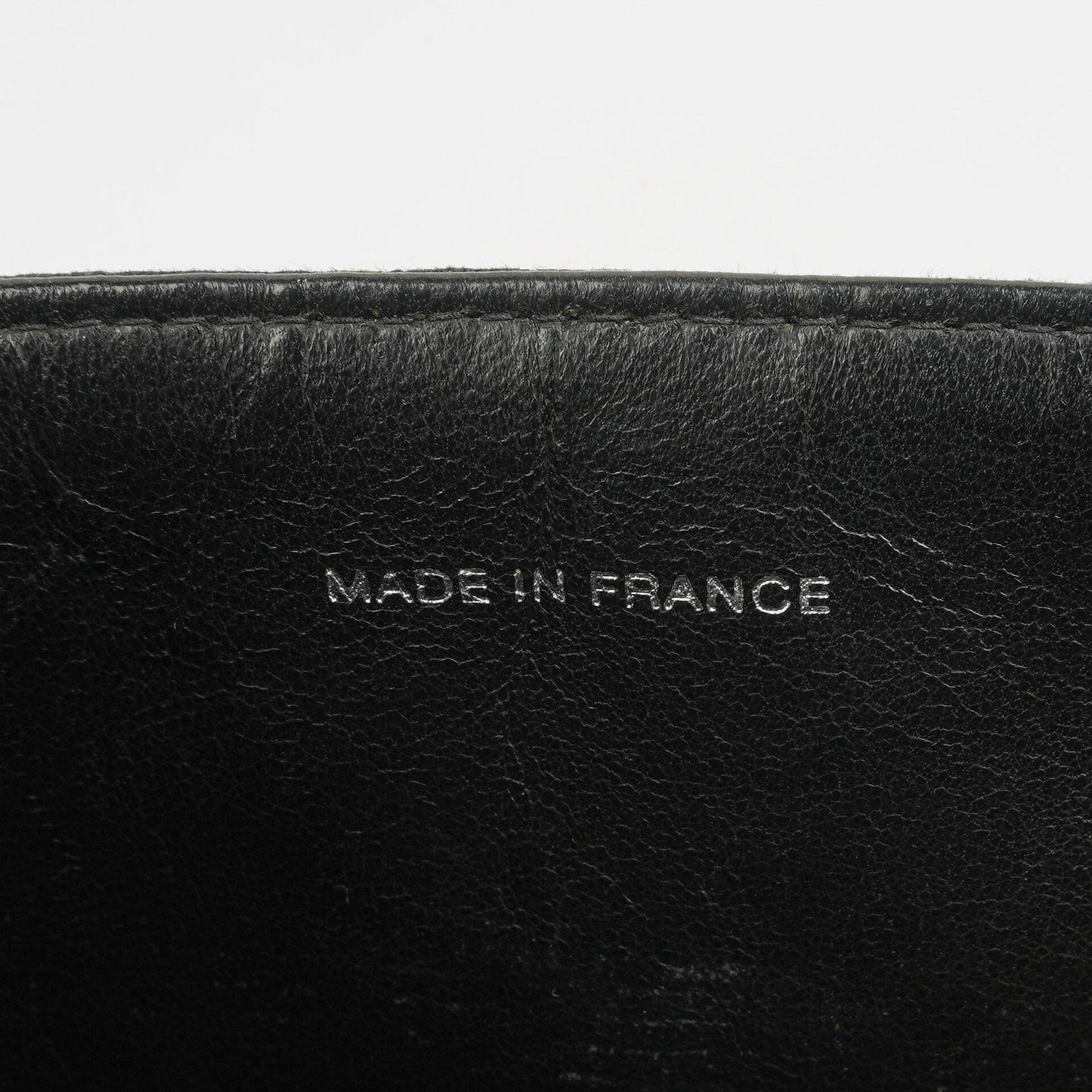 Chanel Black Quilted Canvas Coco ID Chain Bag