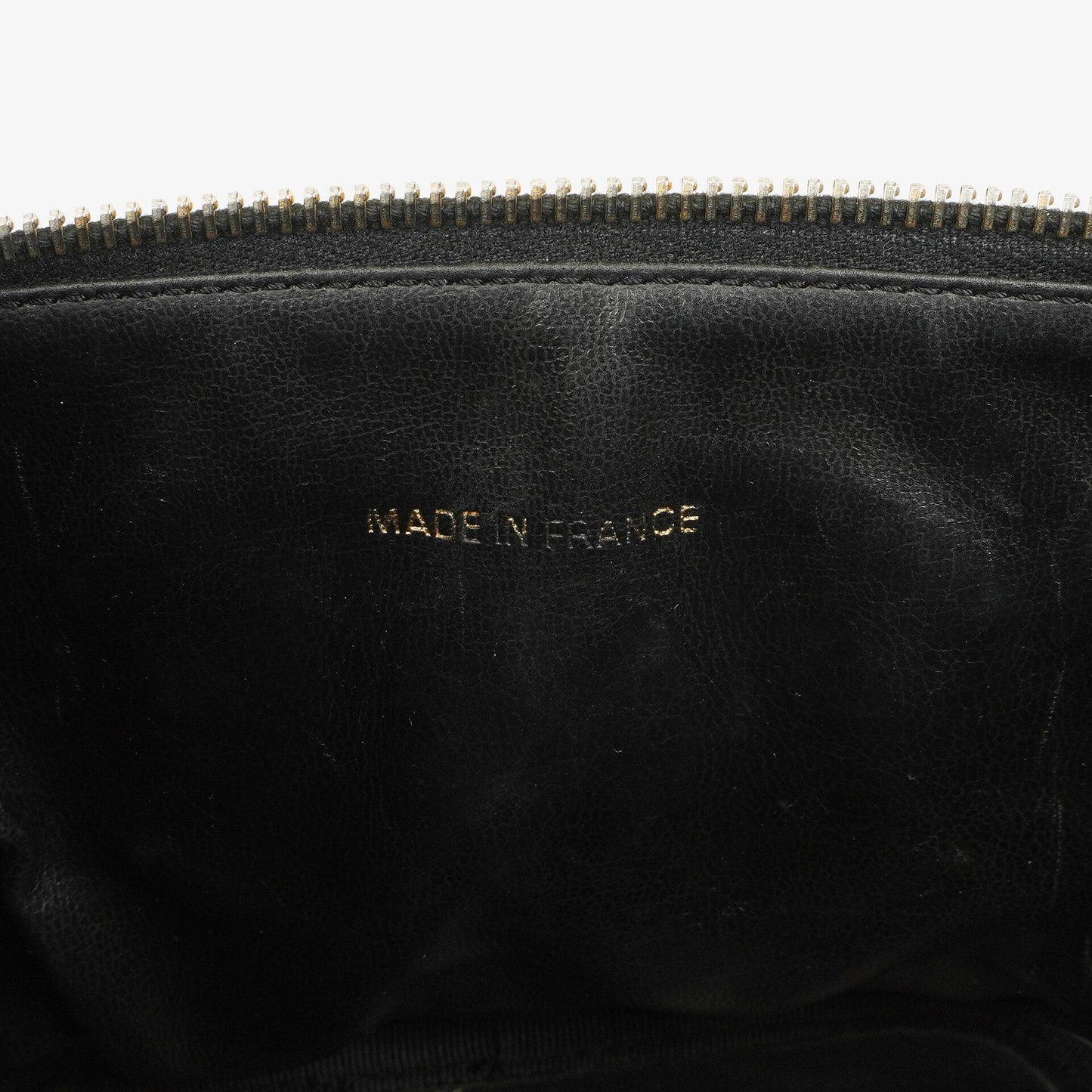 Chanel Black Quilted Caviar Leather Vanity Case