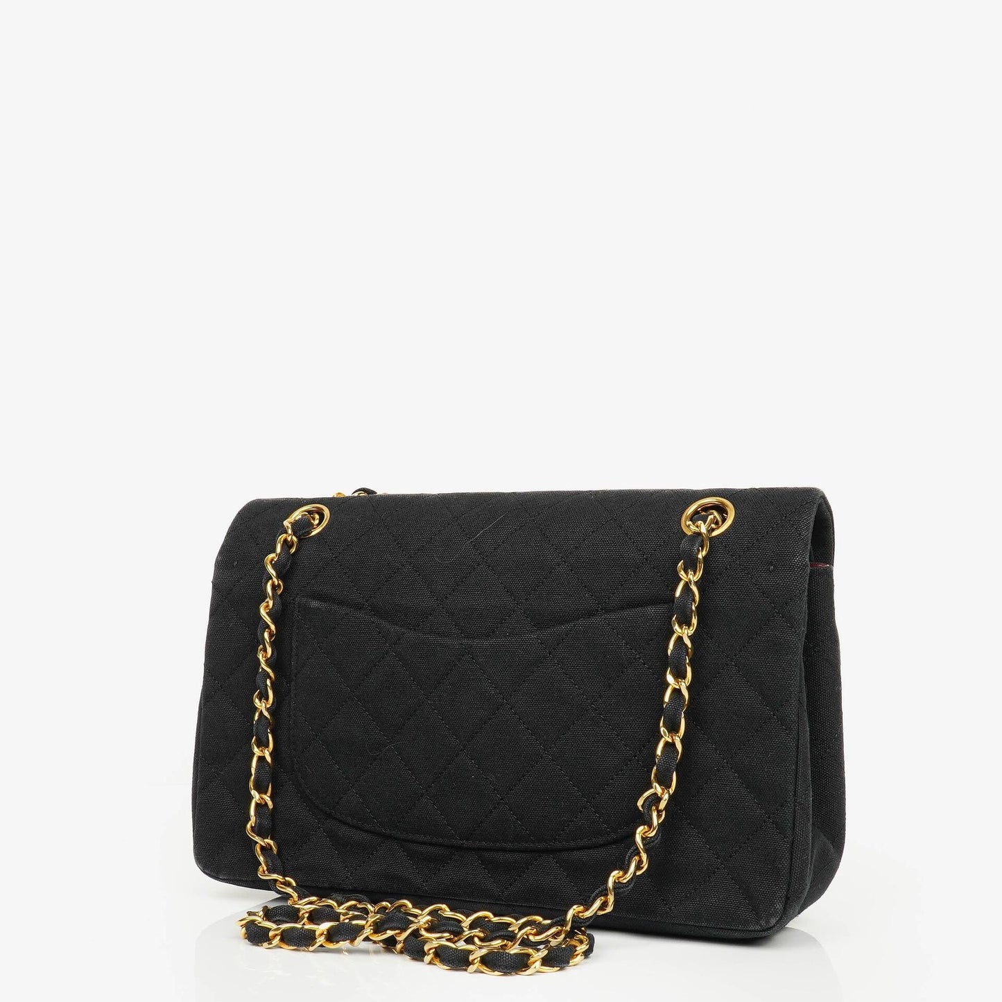 Chanel Black Quilted Double Flap Bag