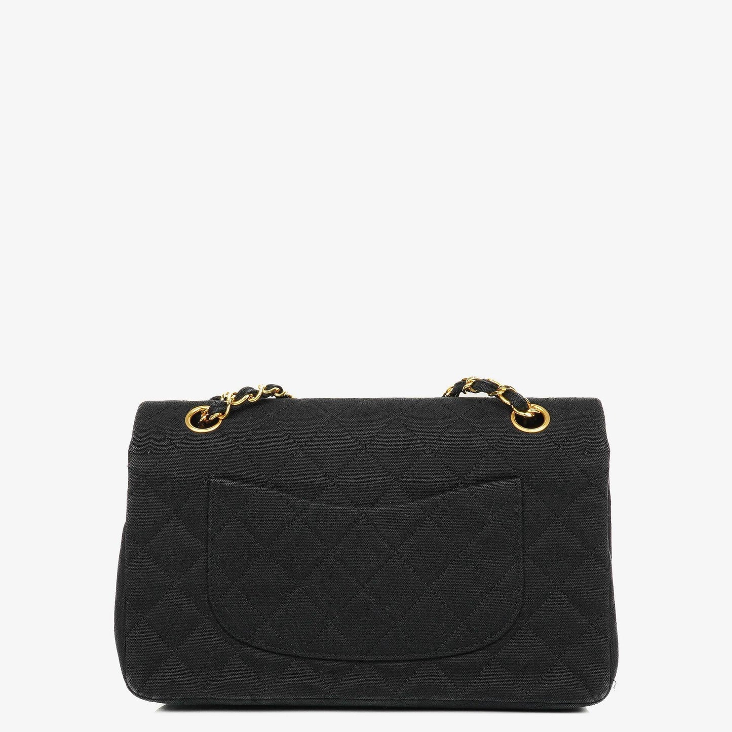 Chanel Black Quilted Double Flap Bag