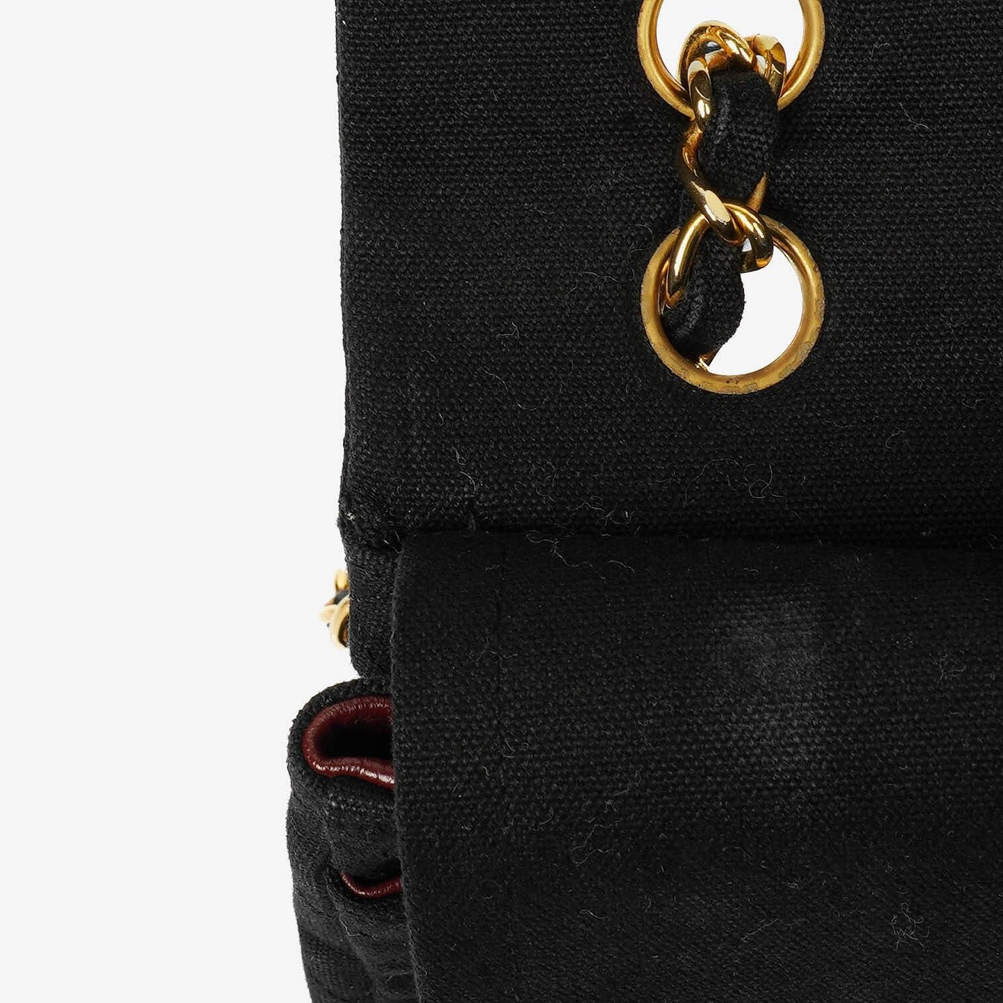 Chanel Black Quilted Double Flap Bag
