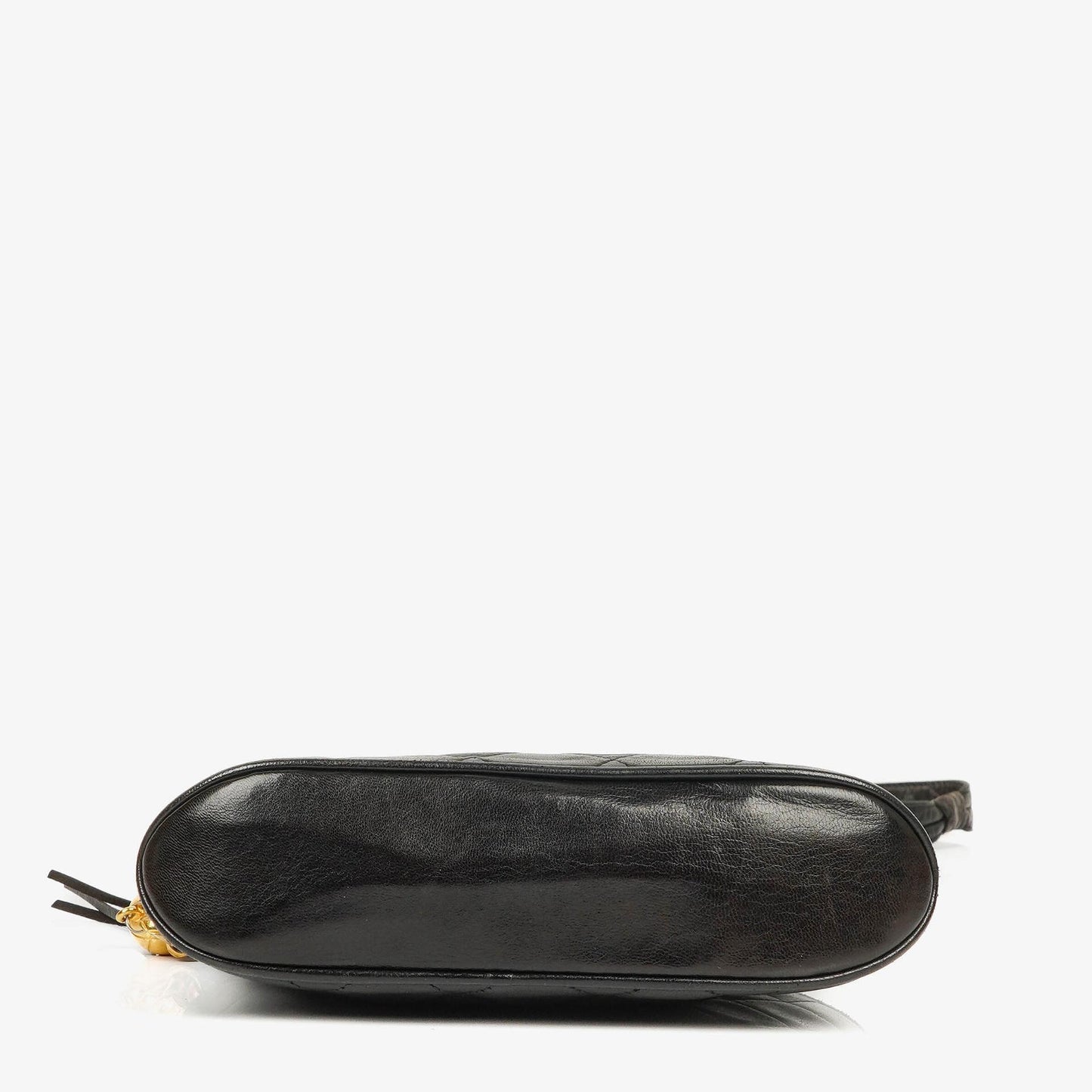 Chanel Black Quilted Lambskin Crossbody Bag
