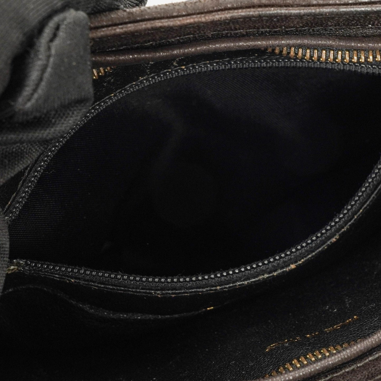 Chanel Black Quilted Lambskin Crossbody Bag