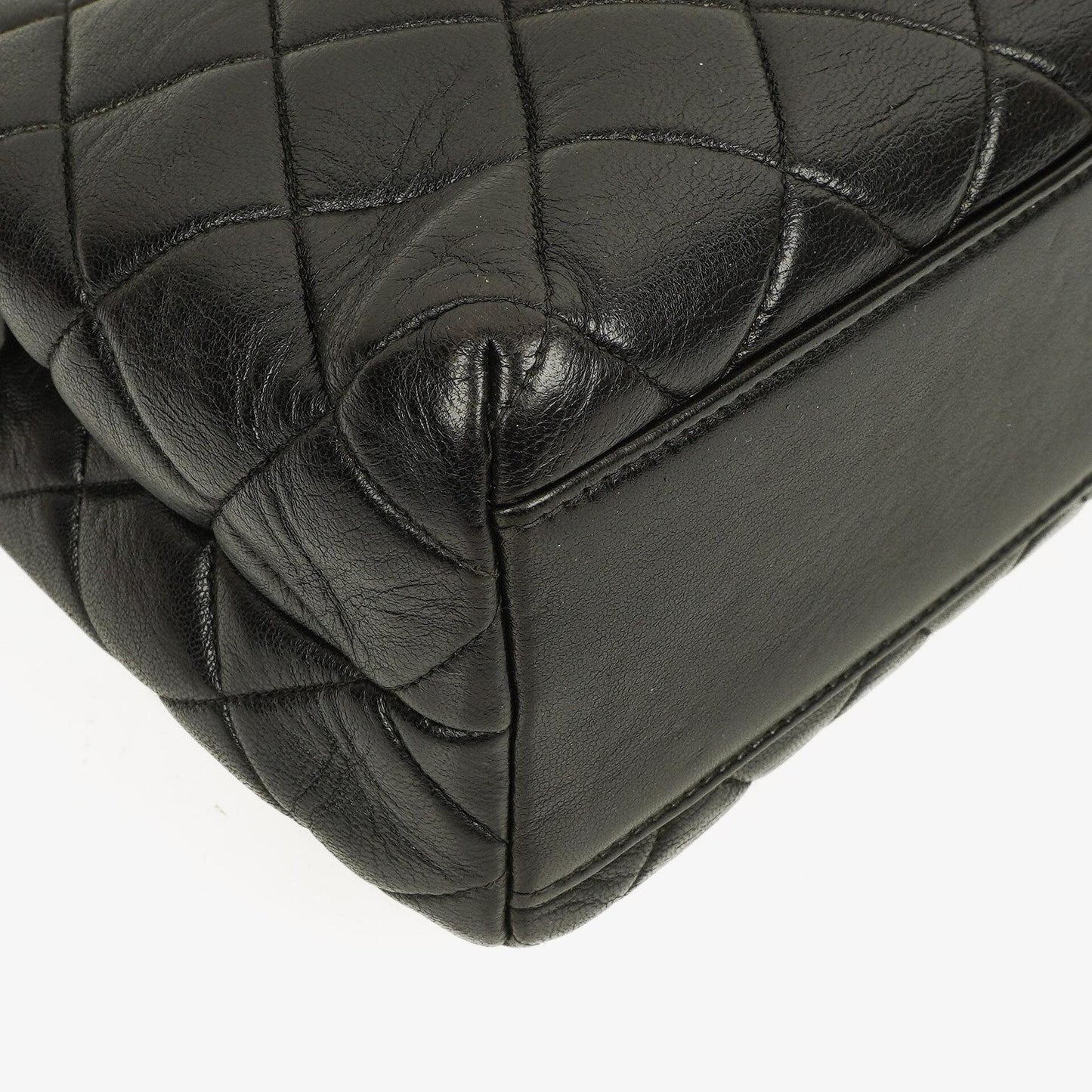 Chanel Black Quilted Lambskin Shoulder Bag