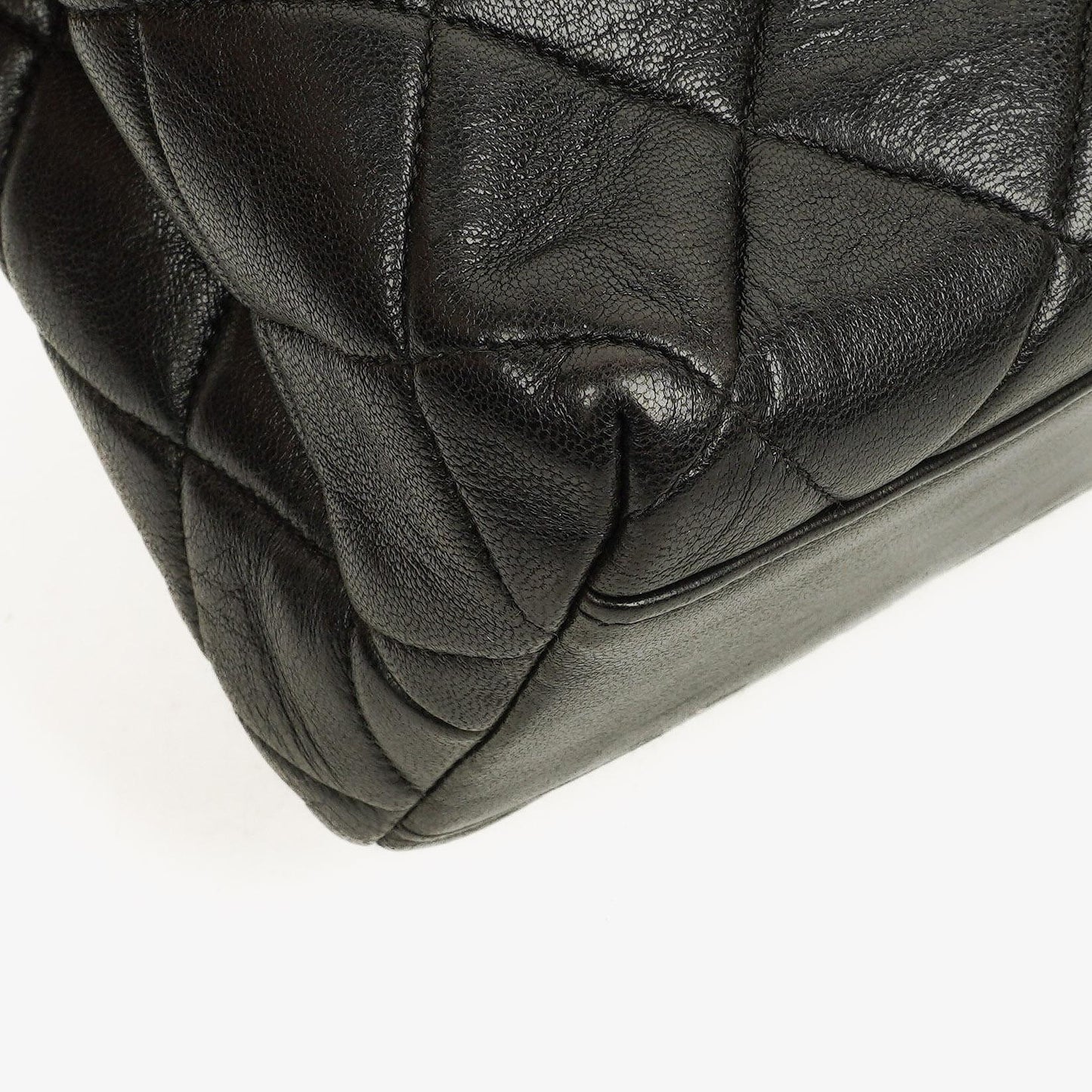 Chanel Black Quilted Lambskin Shoulder Bag