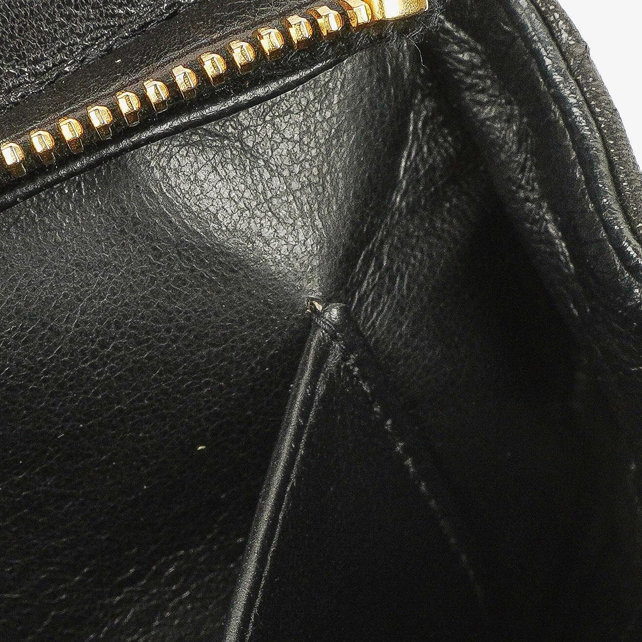 Chanel Black Quilted Lambskin Shoulder Bag