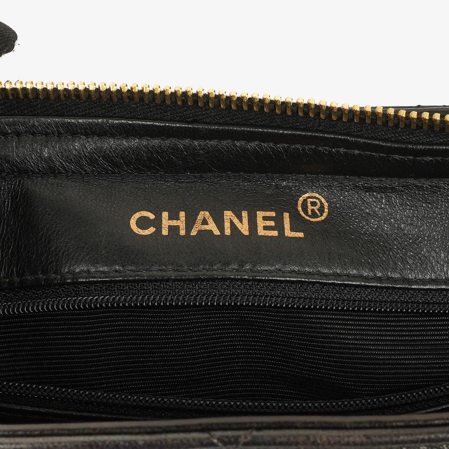 Chanel Black Quilted Lambskin Shoulder Bag